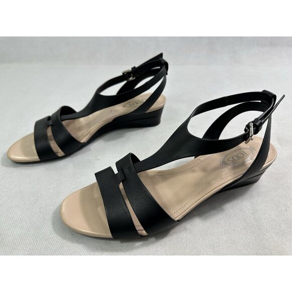 Tod's Adjustable Buckle Cinturino Sandals Women’s 8.5 Read - Picture 3 of 12